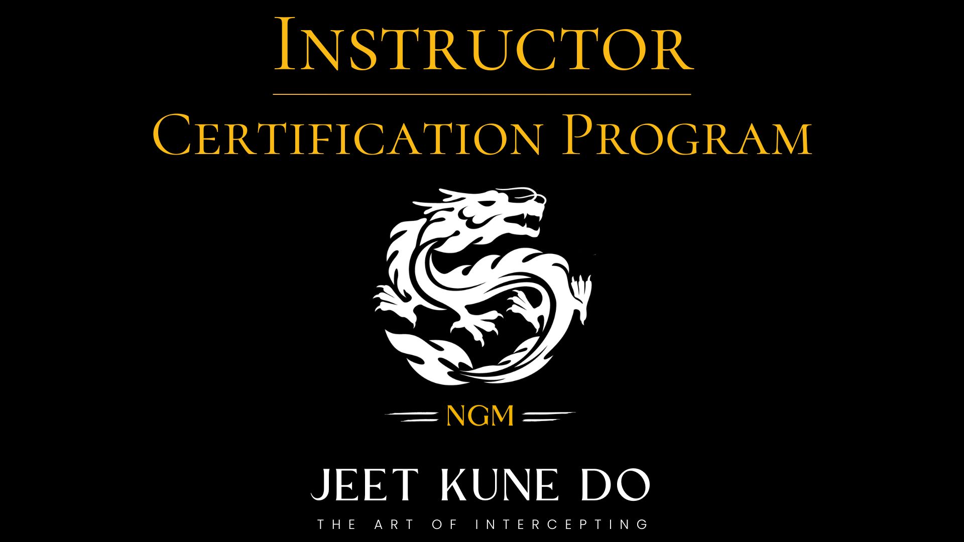 Instructor Certification